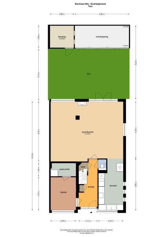 Bachlaan 69 - A Floorplan Blur 3