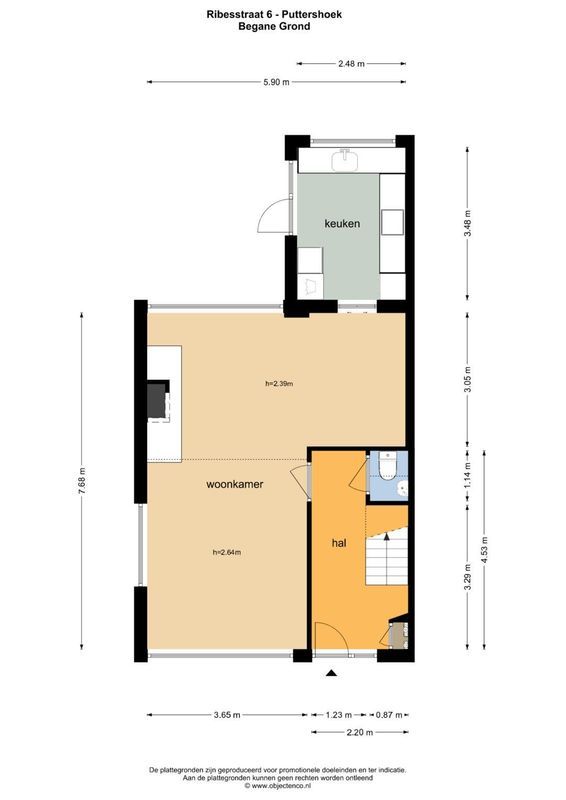 Ribesstraat 6 Floorplan Blur 0