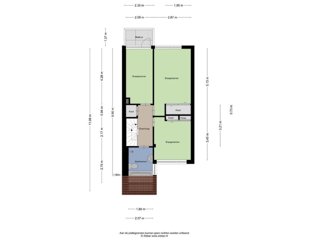 Binnensingel 30 Floorplan Blur 1