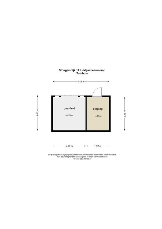 Stougjesdijk 171 Floorplan Blur 12