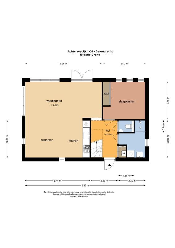 Achterzeedijk 1 - 54 Floorplan Blur 0