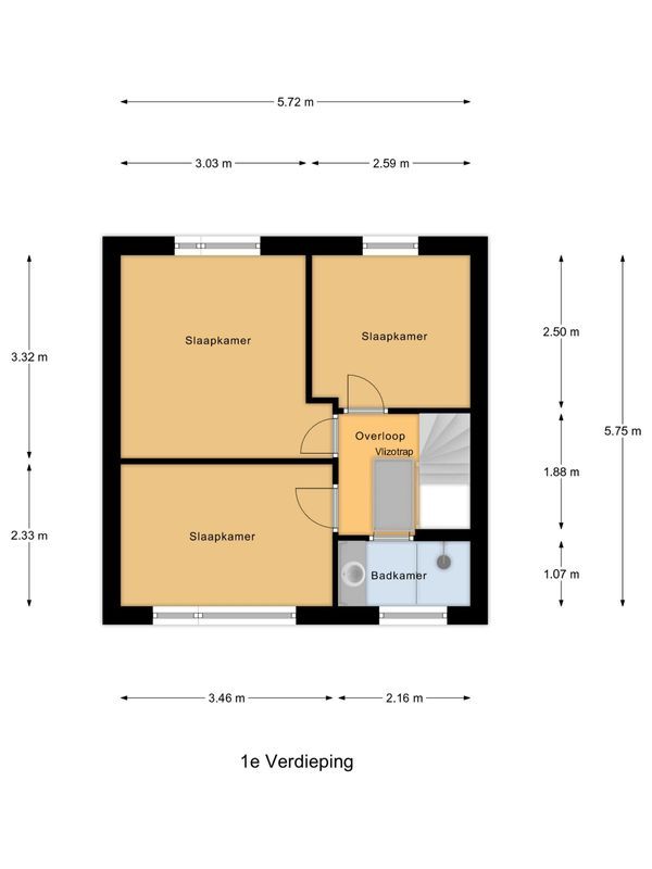 Van Vollenhovenstraat 8 Floorplan Blur 2