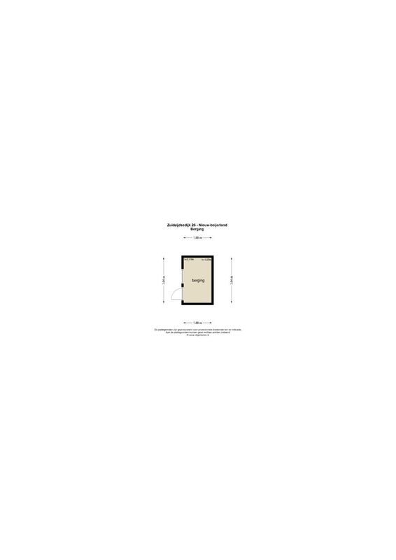 Zuidzijdsedijk 26 Floorplan Blur 9