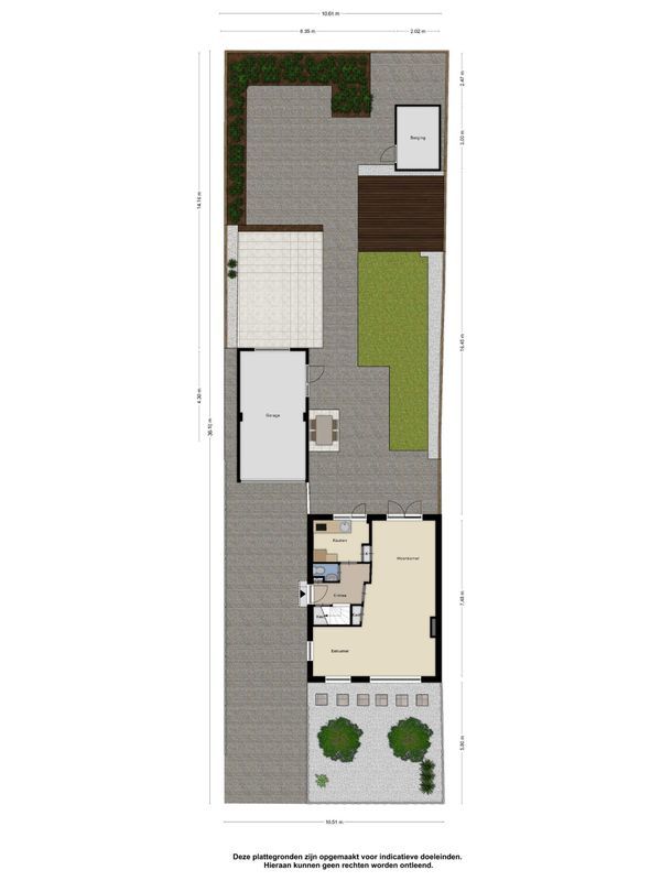 Nassaulaan 34 Floorplan Blur 1
