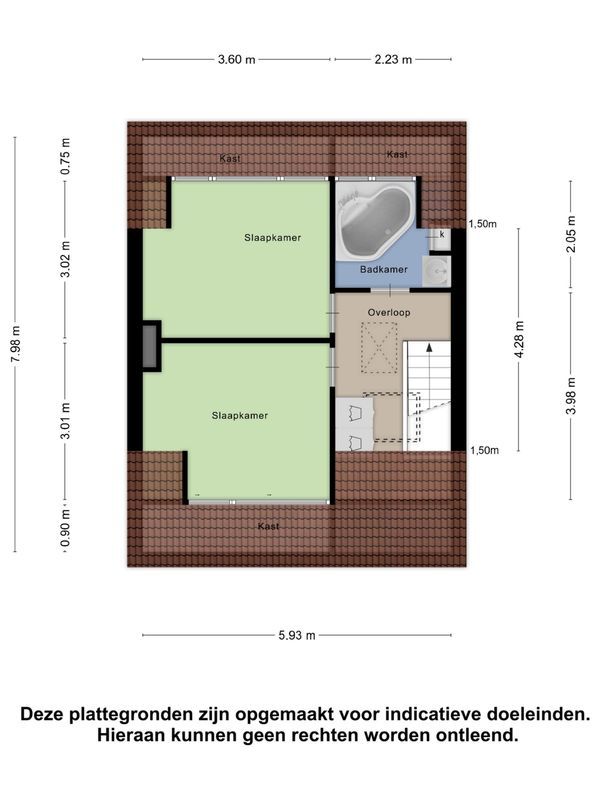 Eikenlaan 5 Floorplan Blur 2