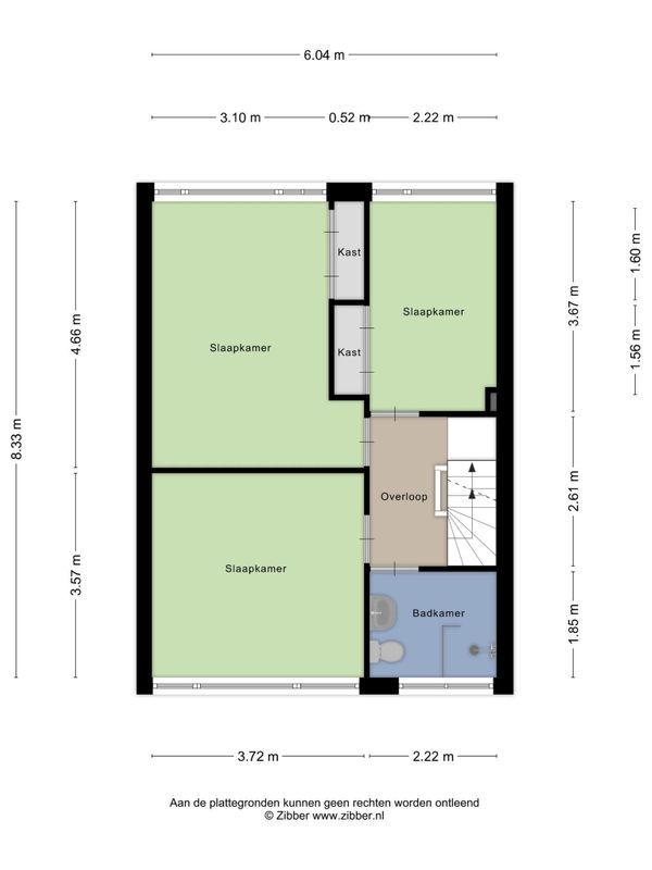 Nassaulaan 180 Floorplan Blur 1