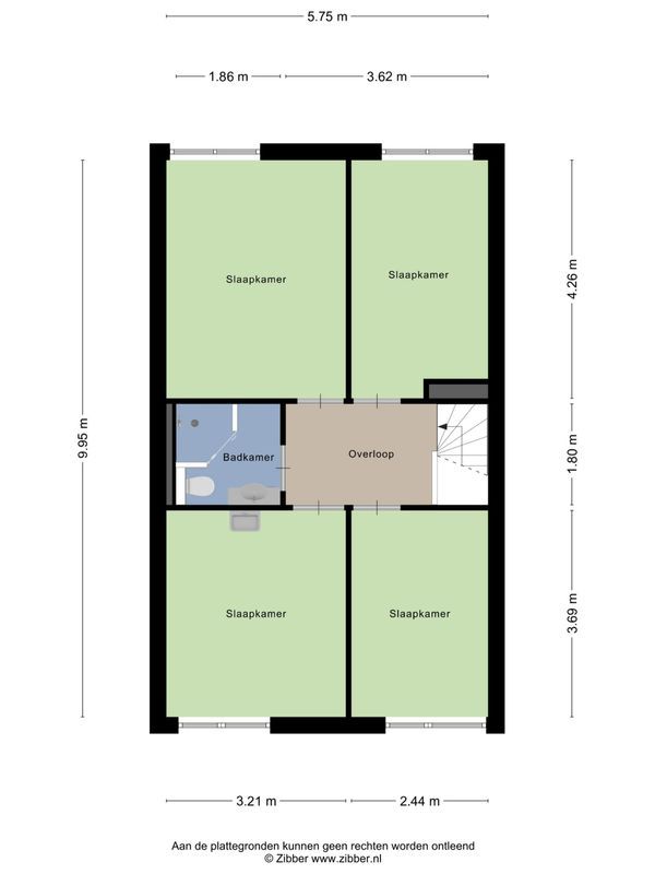 Jan Tooropstraat 13 Floorplan Blur 1