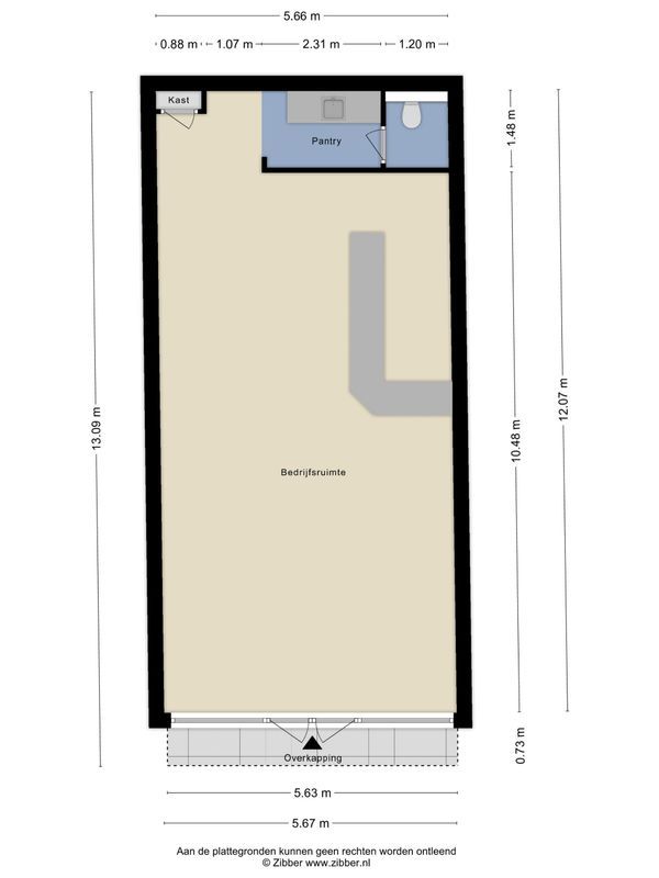 Oranjeplein 16 Floorplan Blur 0