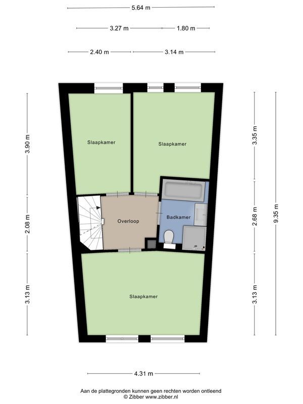 van Eedenstraat 9 Floorplan Blur 1