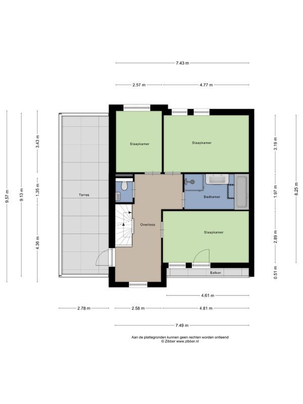 Bachlaan 20 Floorplan Blur 0