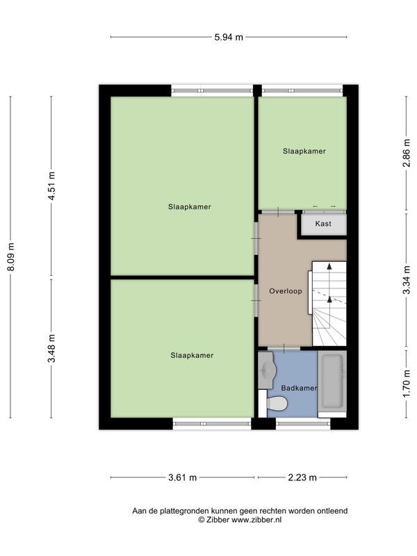 Hazelaarstraat 97 Floorplan Blur 1