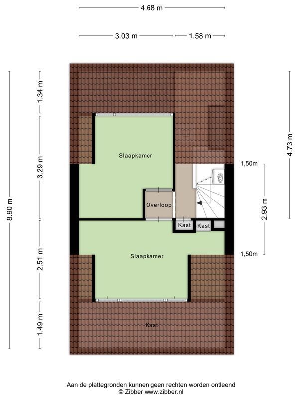 Plataanstraat 45 Floorplan Blur 2