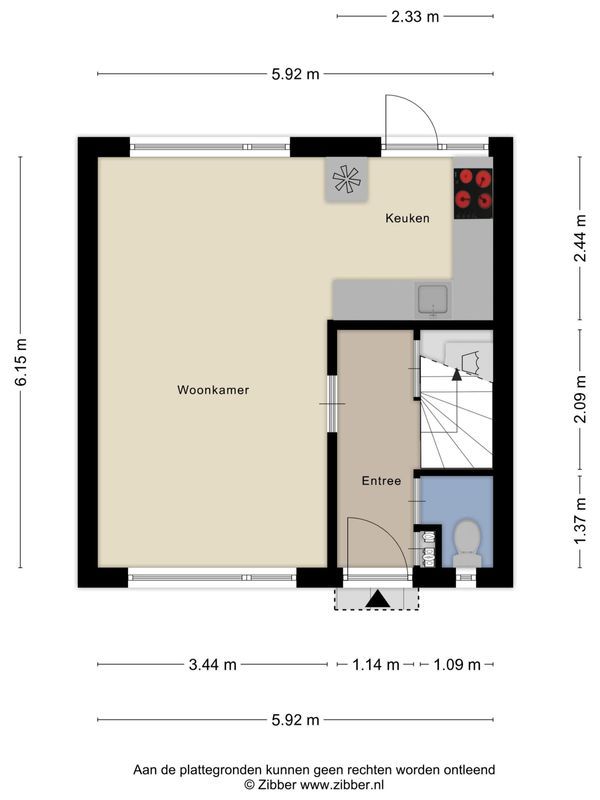 Nassaustraat 27 Floorplan Blur 0