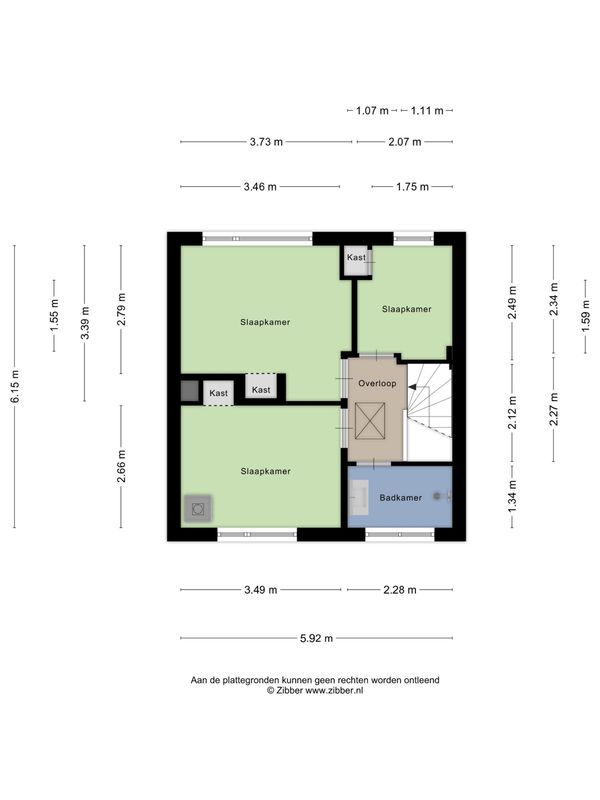 Nassaustraat 27 Floorplan Blur 1