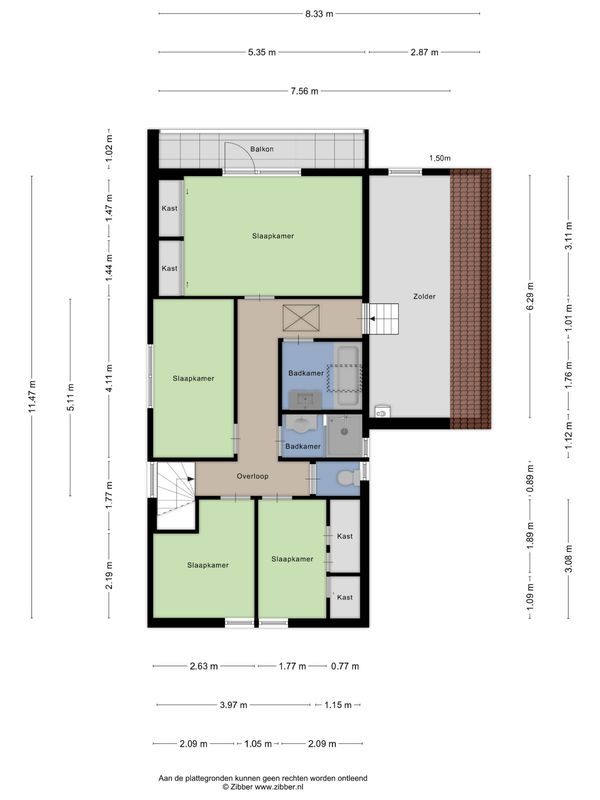 Hoeksedijk 9 Floorplan Blur 1