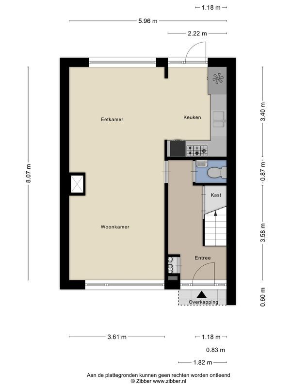 Hazelaarstraat 117 Floorplan Blur 0