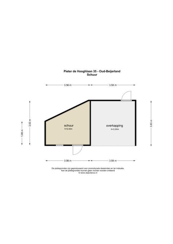 Pieter de Hooghlaan 35 Floorplan Blur 3