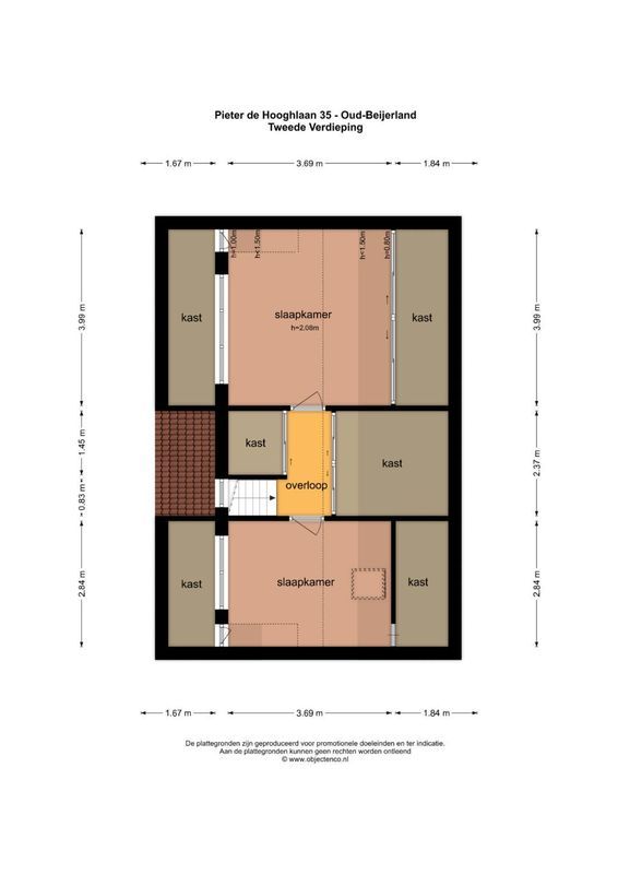 Pieter de Hooghlaan 35 Floorplan Blur 2