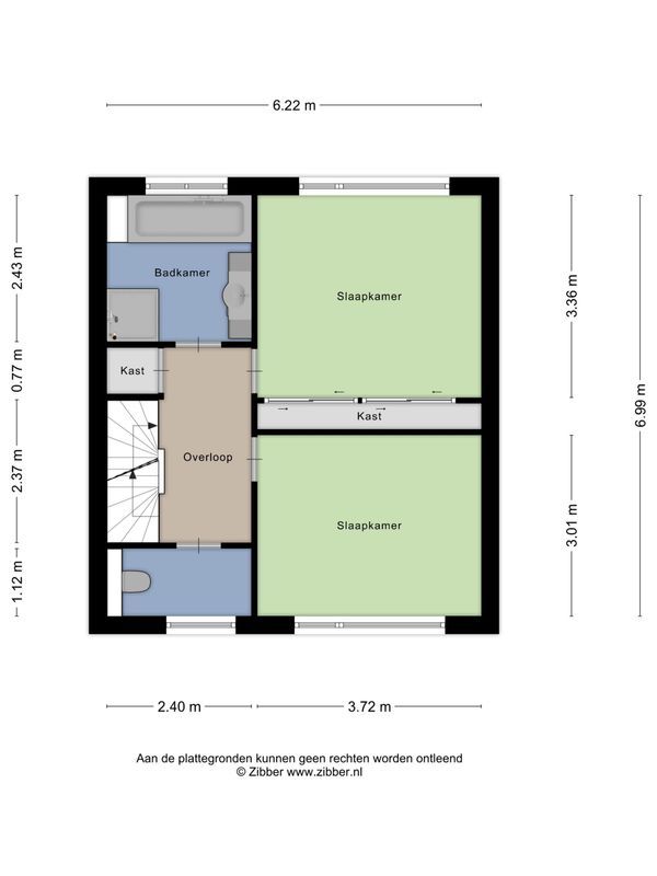 Nicolaas van Puttenstraat 6 Floorplan Blur 2
