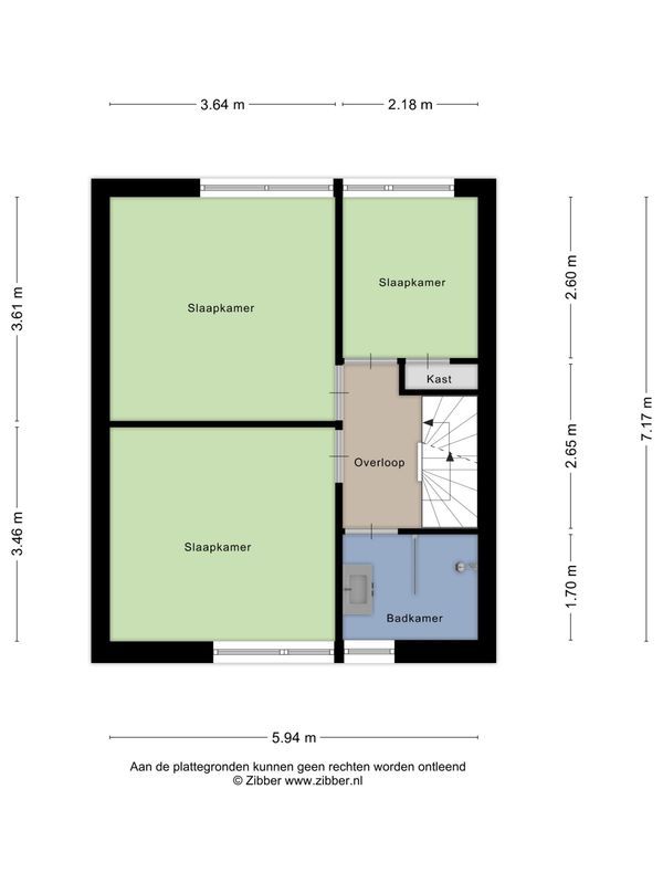 Nassaulaan 156 Floorplan Blur 1