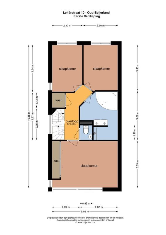Lehárstraat 10 Floorplan Blur 3