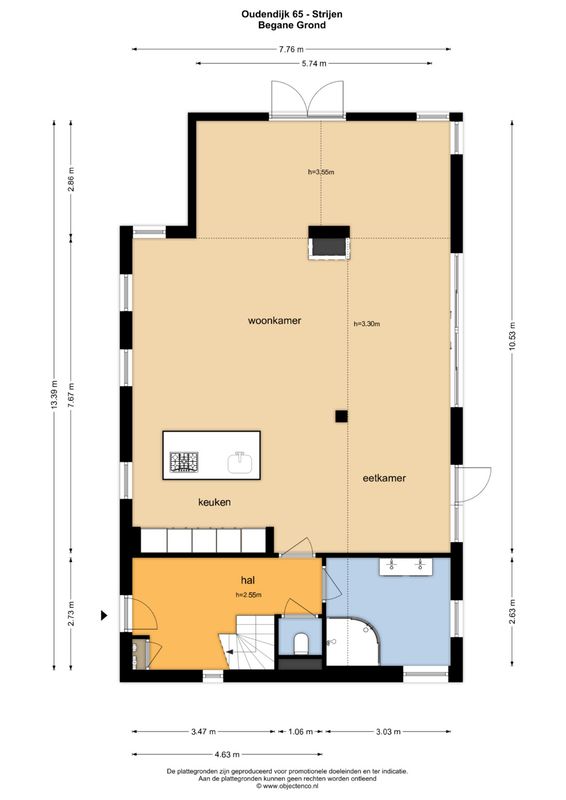 Oudendijk 65 Floorplan Blur 0