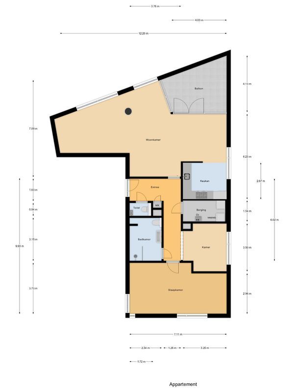 Dokter Kroesenring 39 Floorplan Blur 2
