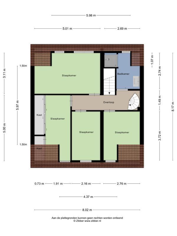 Terborchdreef 12 Floorplan Blur 1