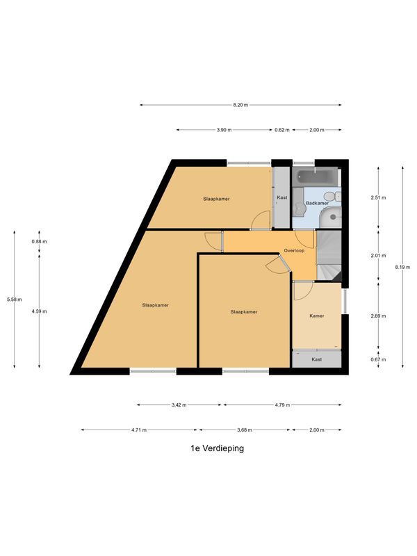 de Heul 8 Floorplan Blur 1
