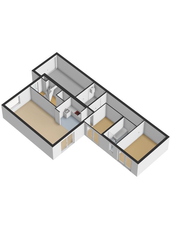Rossinistraat 9 Floorplan Blur 1