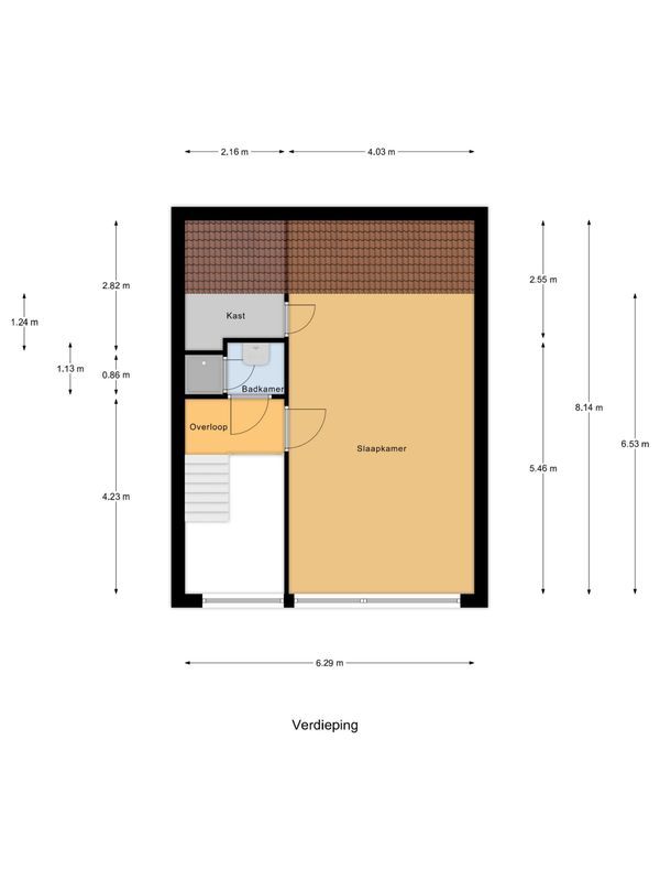 Rossinistraat 9 Floorplan Blur 3