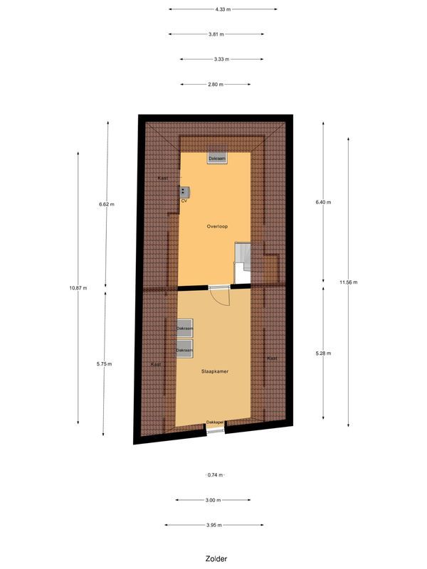 Bootstraat 9 Floorplan Blur 3