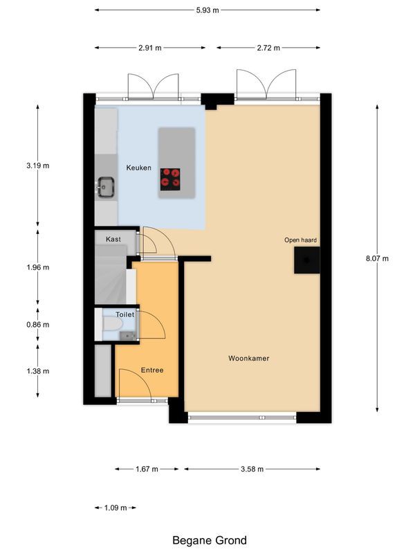 Kijffhoeck 39 Floorplan Blur 0