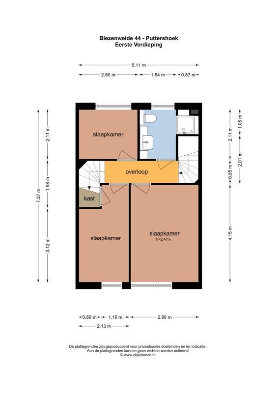 Biezenweide 44 Floorplan Blur 3