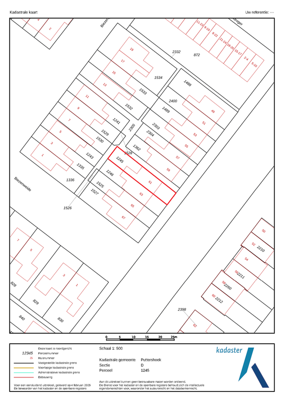 Eikenlaan 61 Floorplan Blur 3