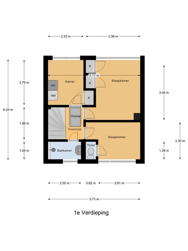 Nassaulaan 54 Floorplan Blur 1