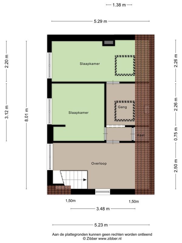 Blaaksedijk Oost 18 Floorplan Blur 1