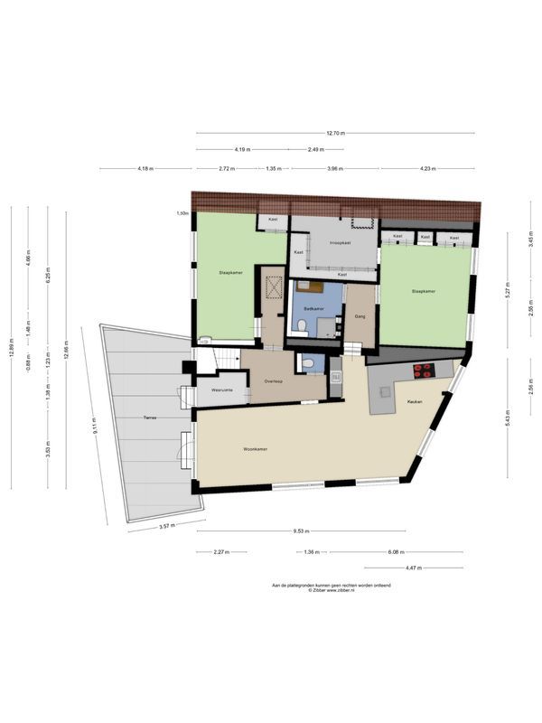Boompjesstraat 2 Floorplan Blur 2