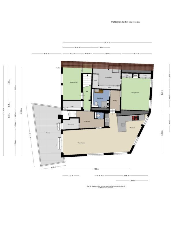Boompjesstraat 2 Floorplan Blur 4