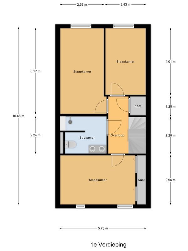 Chopinplein 42 Floorplan Blur 2