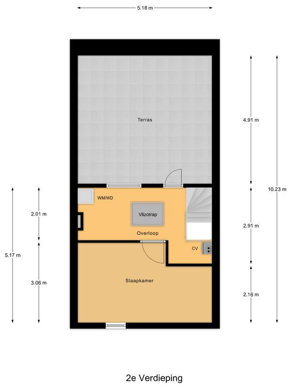 Chopinplein 42 Floorplan Blur 4