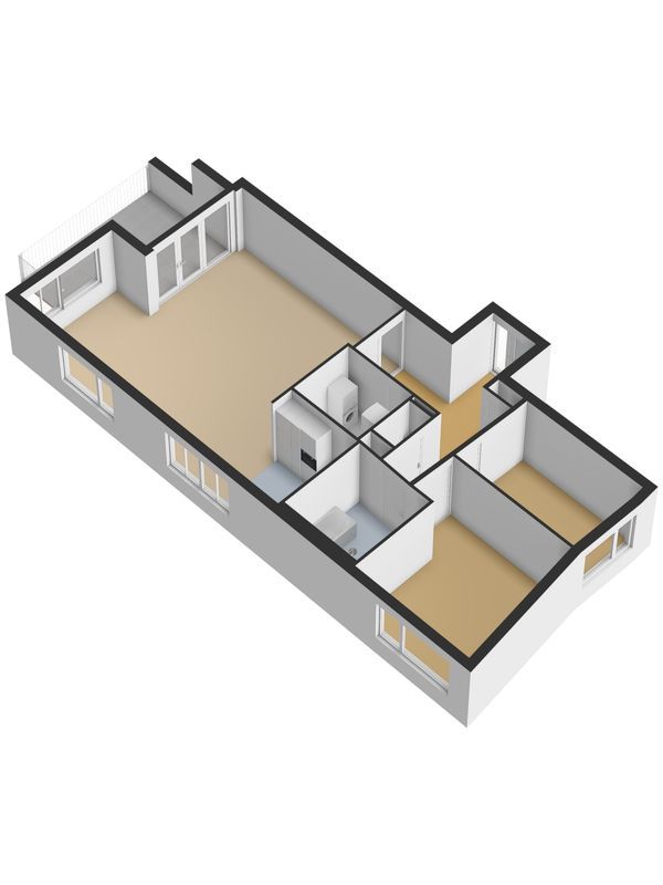Dokter Kroesenring 50 Floorplan Blur 1