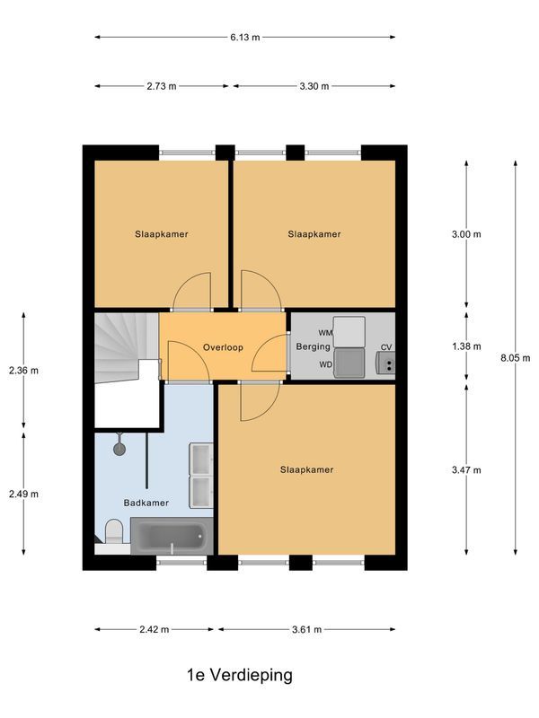 Kaapstander 20 Floorplan Blur 1