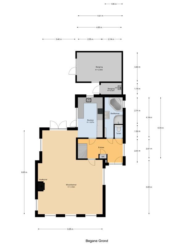 Blaaksedijk 204 Floorplan Blur 0