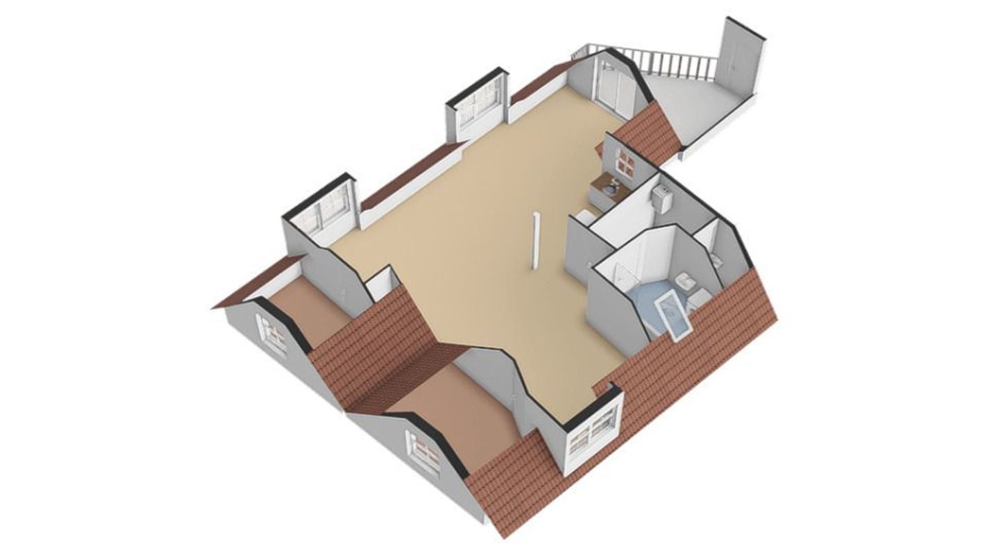 Kerkstraat 40 - a Floorplan Blur 1