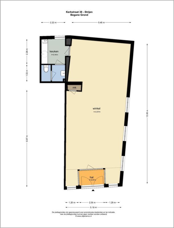 Kerkstraat 38 Floorplan Blur 0