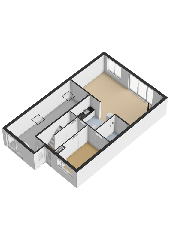 Nachtegaalstraat 6 Floorplan Blur 1