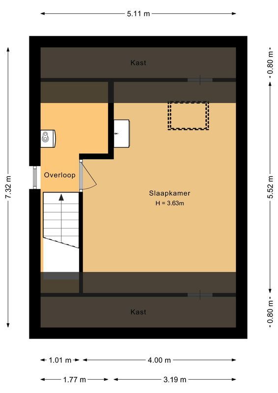 Nachtegaalstraat 6 Floorplan Blur 2