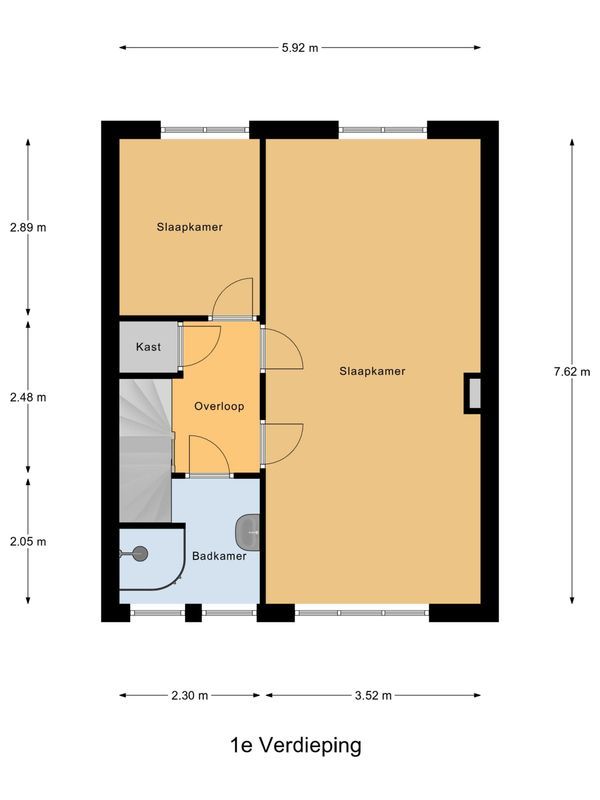 Nassaustraat 4 Floorplan Blur 2