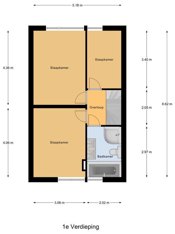 Burgemeester Vrieslaan 11 Floorplan Blur 1